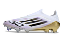 Adidas F50 Elite Laceless FG Road to Glory - Footwear White/Core Black/Gold Metallic