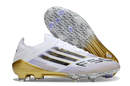 Adidas F50 Elite Laceless FG Road to Glory - Footwear White/Core Black/Gold Metallic
