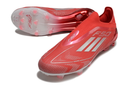 Adidas F50 Elite Laceless FG Firm Ground Soccer Cleats - Red/Silver